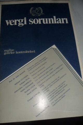 Vergi Sorunları 1984 / I