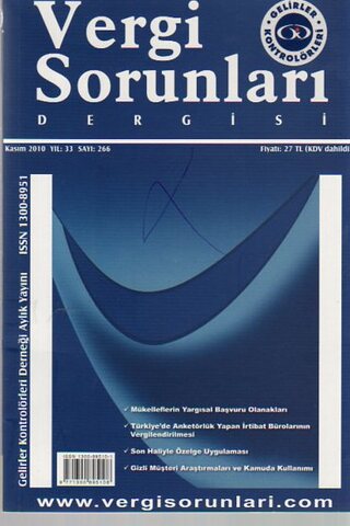 Vergi Sorunları 2010 / 266