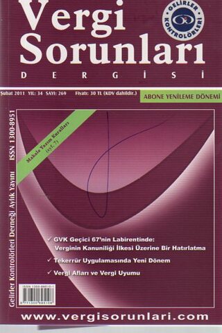 Vergi Sorunları 2011 / 269