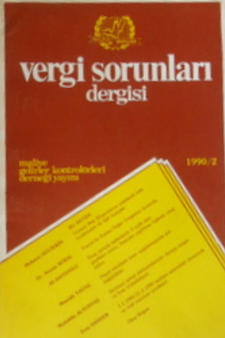 Vergi sorunları Dergisi 1990/2
