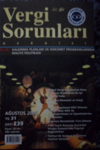 Vergi Sorunları Dergisi 2008/31