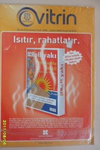 Vitrin Bursa Ecza Kooperatif Ocak 2008