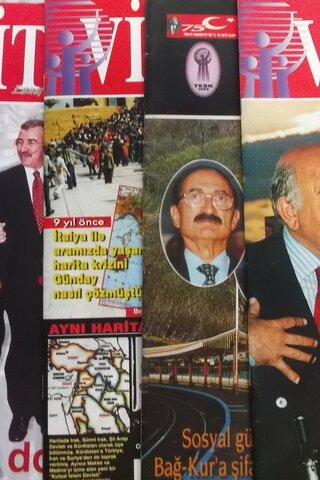 Vitrin Dergileri / 4 adet