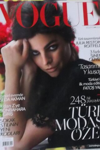 Vogue Dergi 2013/ Ağustos