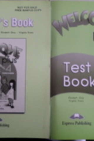 Welcome Plus Teacher's Book + Test Booklet Elizabeth Gray