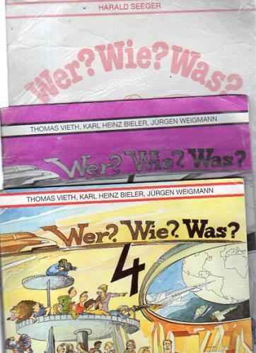 Wer ? Wie ? Was ? 4/ 3 Kitap Thomas Vieth