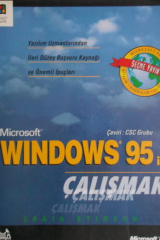 Windows 95 İle Çalışmak Craig Stinson