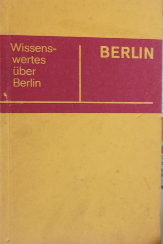 Wissens - Wertes Über Berlin