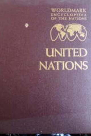 Worldmark Encyclopedia Of The Nations United Nations 1.Cilt