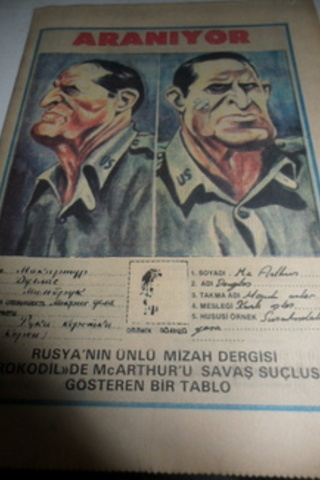 Yakın Tarihimiz / Aranıyor