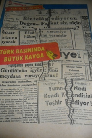 Yakın Tarihimiz / Türk Basınında Büyük Kavga