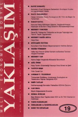 Yaklaşım 1994 /19
