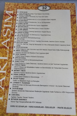 Yaklaşım 1997 / 32