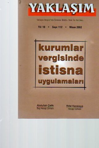 Yaklaşım 2002 /112