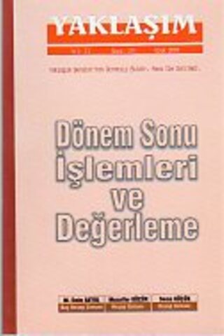 Yaklaşım 2003 /121