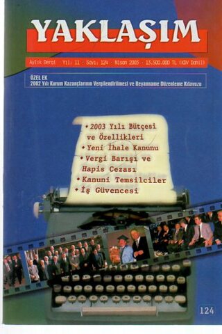 Yaklaşım 2003 / 124
