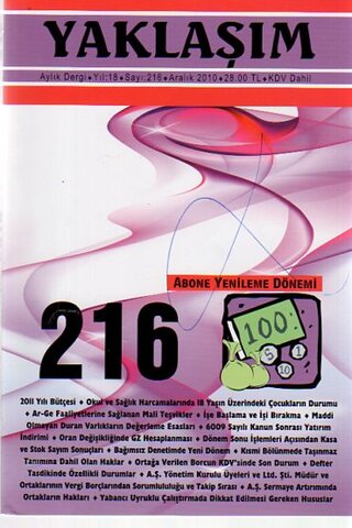 Yaklaşım 2010 / 216