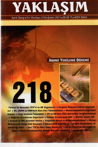 Yaklaşım 2011 / 218