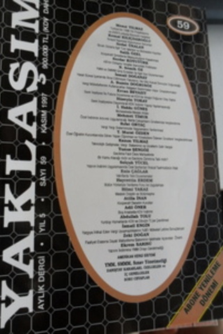 Yaklaşım Aylık Dergi 1997 / 59