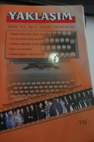 Yaklaşım Aylık Dergi 2002 / 115