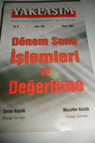 Yaklaşım Aylık Dergi 2003 / 121