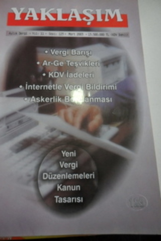 Yaklaşım Aylık Dergi 2003 / 123