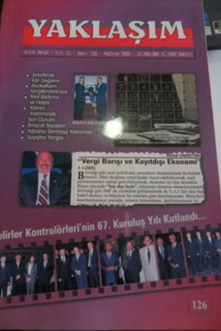 Yaklaşım Aylık Dergi 2003 / 126