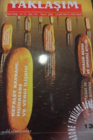 Yaklaşım Aylık Dergi 2003 / 131
