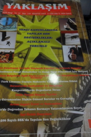 Yaklaşım Aylık Dergi 2004 / 140