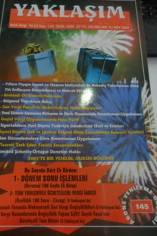 Yaklaşım Aylık Dergi 2005 / 145