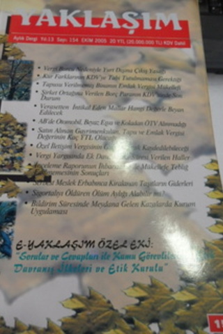 Yaklaşım Aylık Dergi 2005 / 154
