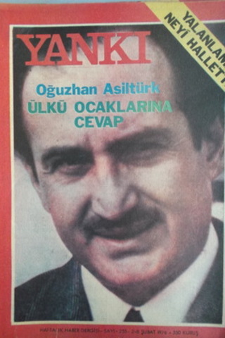 Yankı Haftalık Haber Dergisi 1976 / 255
