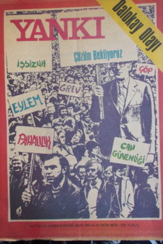 Yankı Haftalık Haber Dergisi 1976 / 290