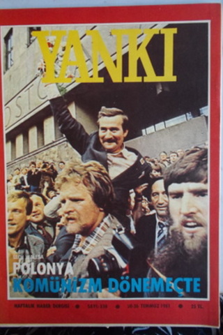 Yankı Haftalık Haber Dergisi 1981 / 538