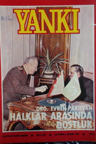 Yankı Haftalık Haber Dergisi 1981 / 557