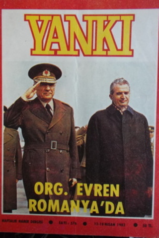 Yankı Haftalık Haber Dergisi 1982 / 576