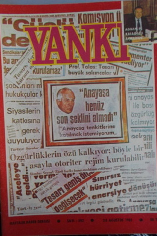Yankı Haftalık Haber Dergisi 1982 / 592
