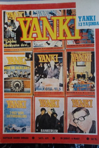 Yankı Haftalık Haber Dergisi 1983 / 622