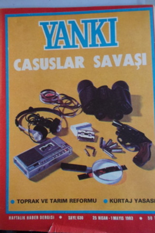 Yankı Haftalık Haber Dergisi 1983 / 630