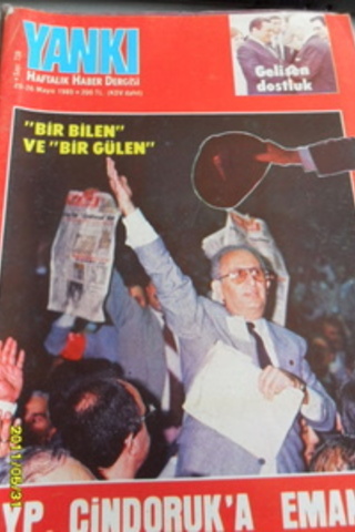 Yankı Haftalık Haber Dergisi 1985 / 738