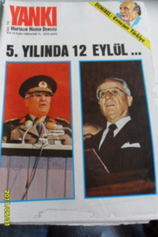 Yankı Haftalık Haber Dergisi 1985 / 754