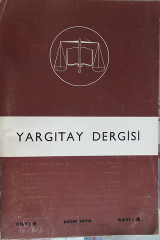 Yargıtay Dergisi 1979 / 4