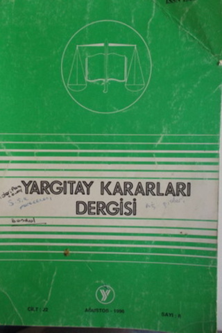 Yargıtay Kararları Dergisi 1994 / 5