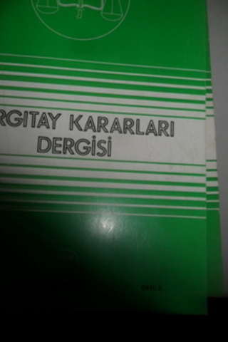 Yargıtay Kararları Dergisi 1999 / 29-2