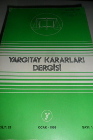 Yargıtay Kararları Dergisi 2003 / 25-1