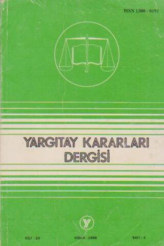Yargıtay Kararları Dergisi