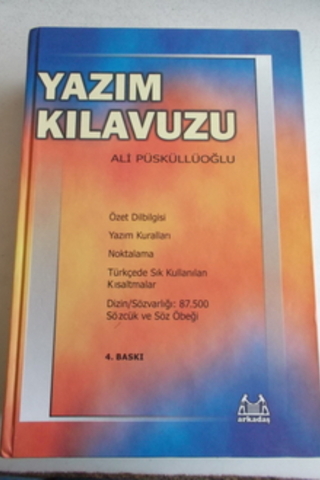 Yazım Kılavuzu Ali Püsküllüoğlu