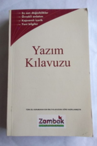 Yazım Kılavuzu