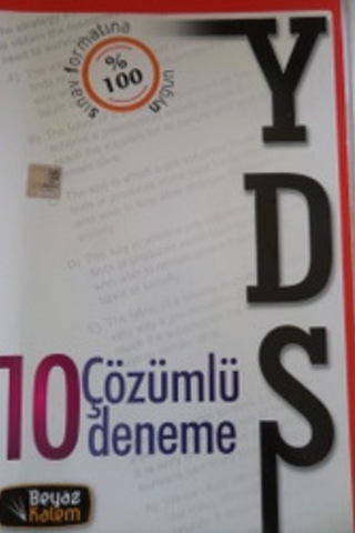 YDS 10 Çözümlü Deneme