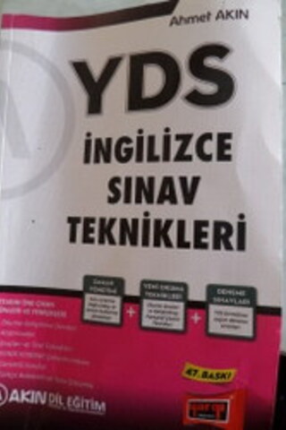 YDS İngilizce Sınav Teknikleri Ahmet Akın